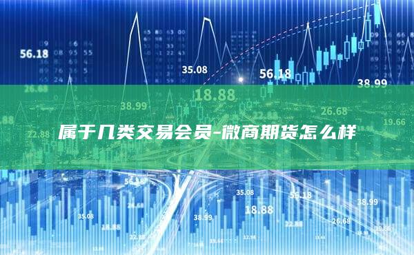 属于几类交易会员-微商期货怎么样