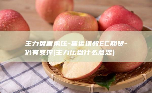 主力盘面承压-集运指数EC期货-仍有支撑 (主力压盘什么意思)
