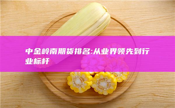 中金岭南期货排名: 从业界领先到行业标杆