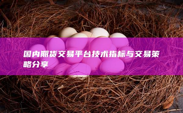 国内期货交易平台技术指标与交易策略分享