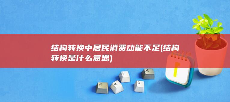 结构转换中居民消费动能不足 (结构转换是什么意思)