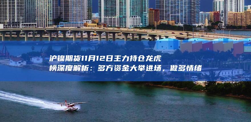 沪镍期货11月12日主力持仓龙虎榜深度解析:多方资金大举进场,