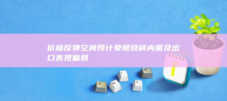 价格反弹空间预计受限 烧碱内需及出口表现偏弱