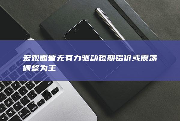 宏观面暂无有力驱动 短期铝价或震荡调整为主
