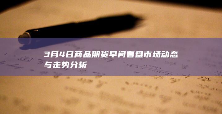 3月4日商品期货早间看盘 市场动态与走势分析