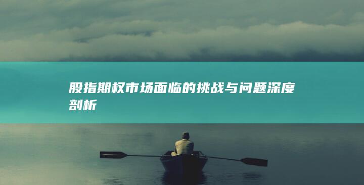 股指期权市场面临的挑战与问题深度剖析